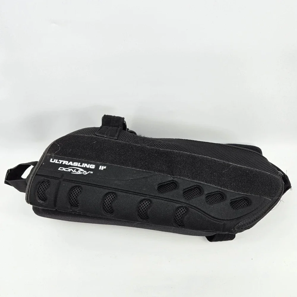DonJoy Sling‎ M Black Neoprene Nylon Ultrasling II Immobilization Adjustable